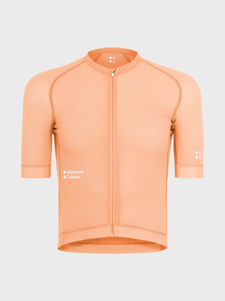 Universal Colours Chroma Cycling Jersey - Cantaloupe Pink | CYCLISM Manila