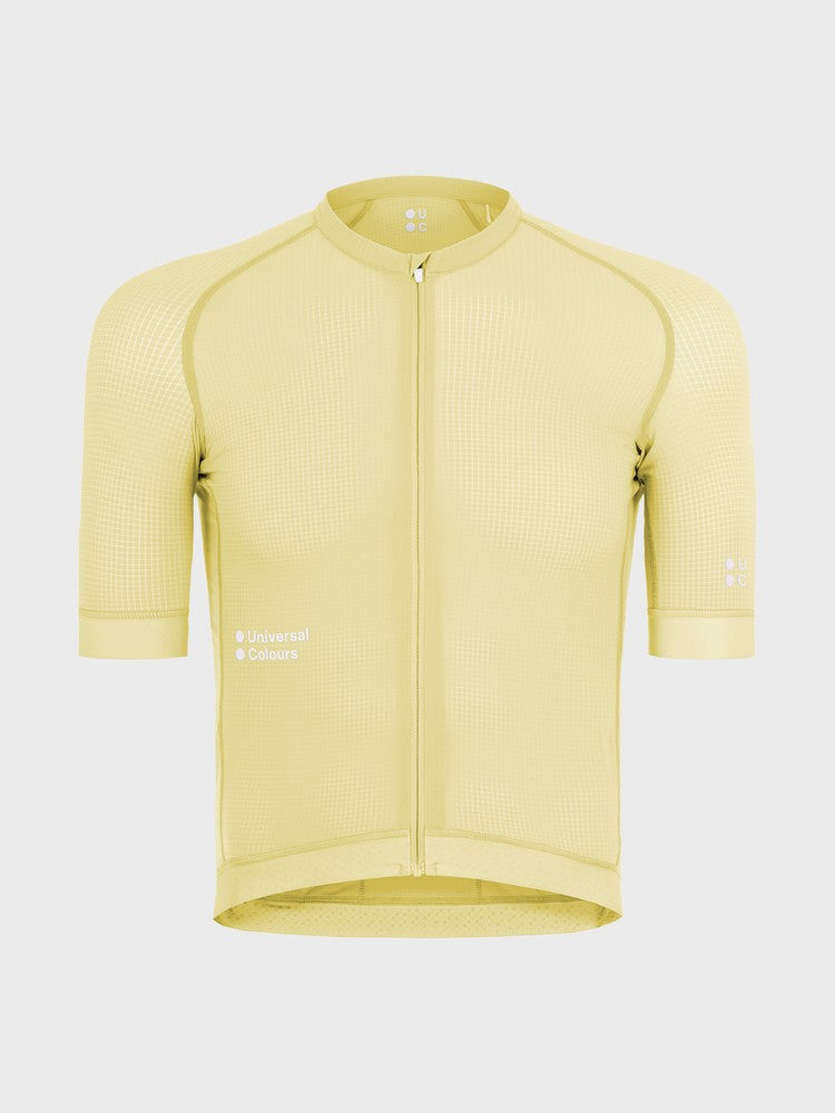 Universal Colours Chroma Cycling Jersey - Lemon Yellow | CYCLISM Manila