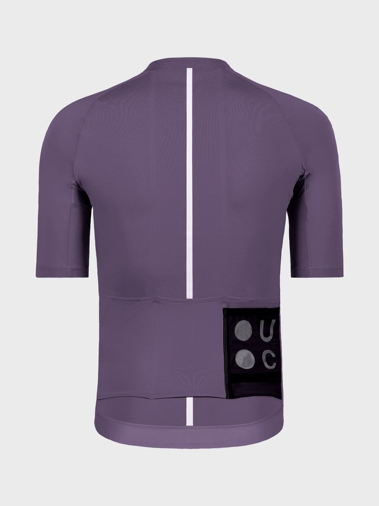 Universal Colours Men&#39;s Mono Cycling Jersey -Thistle Purple | CYCLISM Manila