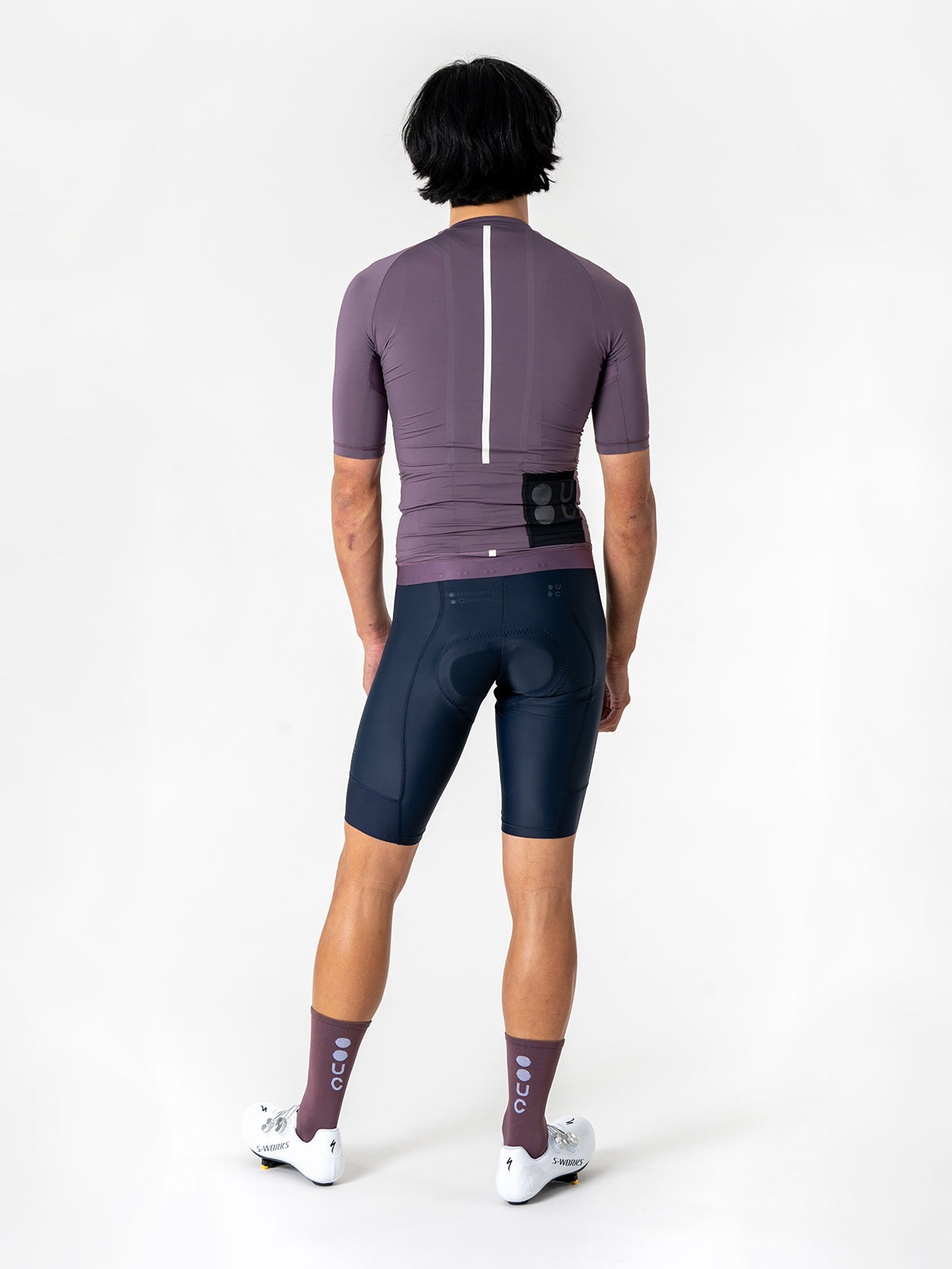 Universal Colours Men&#39;s Mono Cycling Jersey -Thistle Purple | CYCLISM Manila