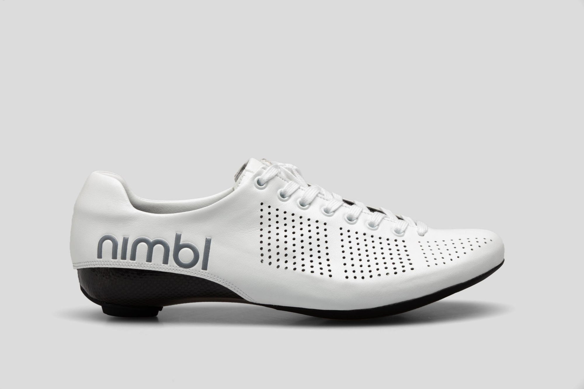 Nimbl AIR Premium Cycling Road Shoes - White | CYCLISM