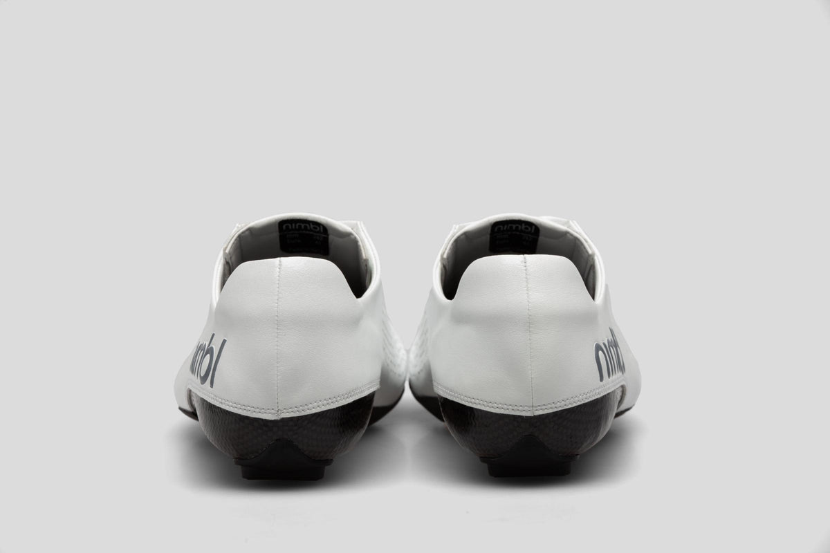 Nimbl AIR Premium Cycling Road Shoes - White | CYCLISM