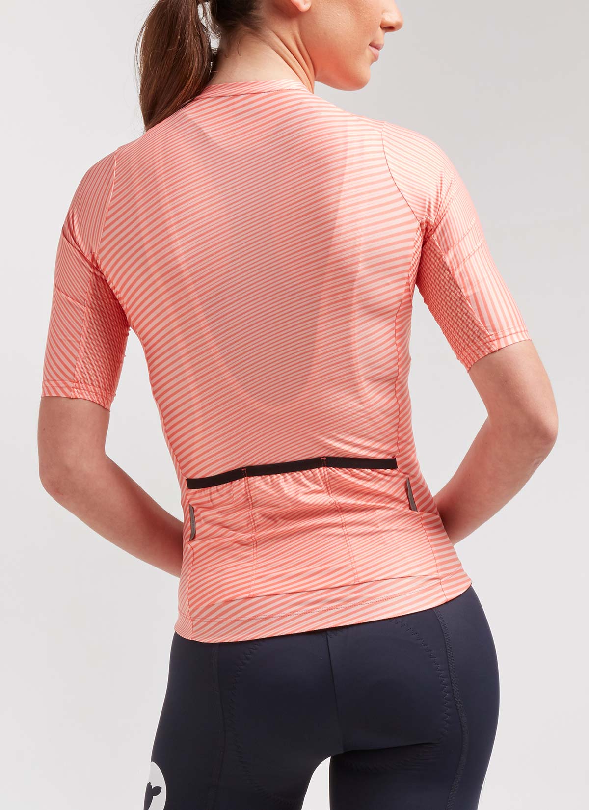 Black Sheep Cycling Women's Team Jersey - Coral Moire | CYCLISM