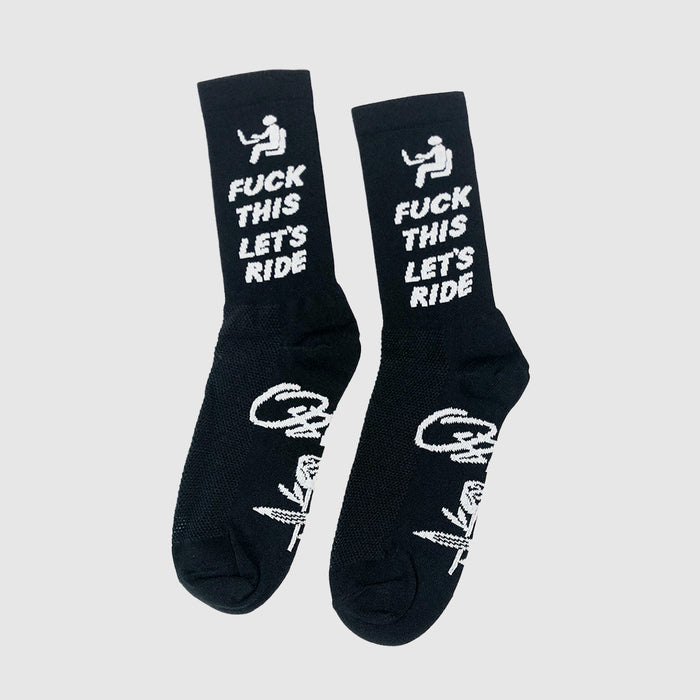 Ostroy F This Let&#39;s Ride Socks | CYCLISM