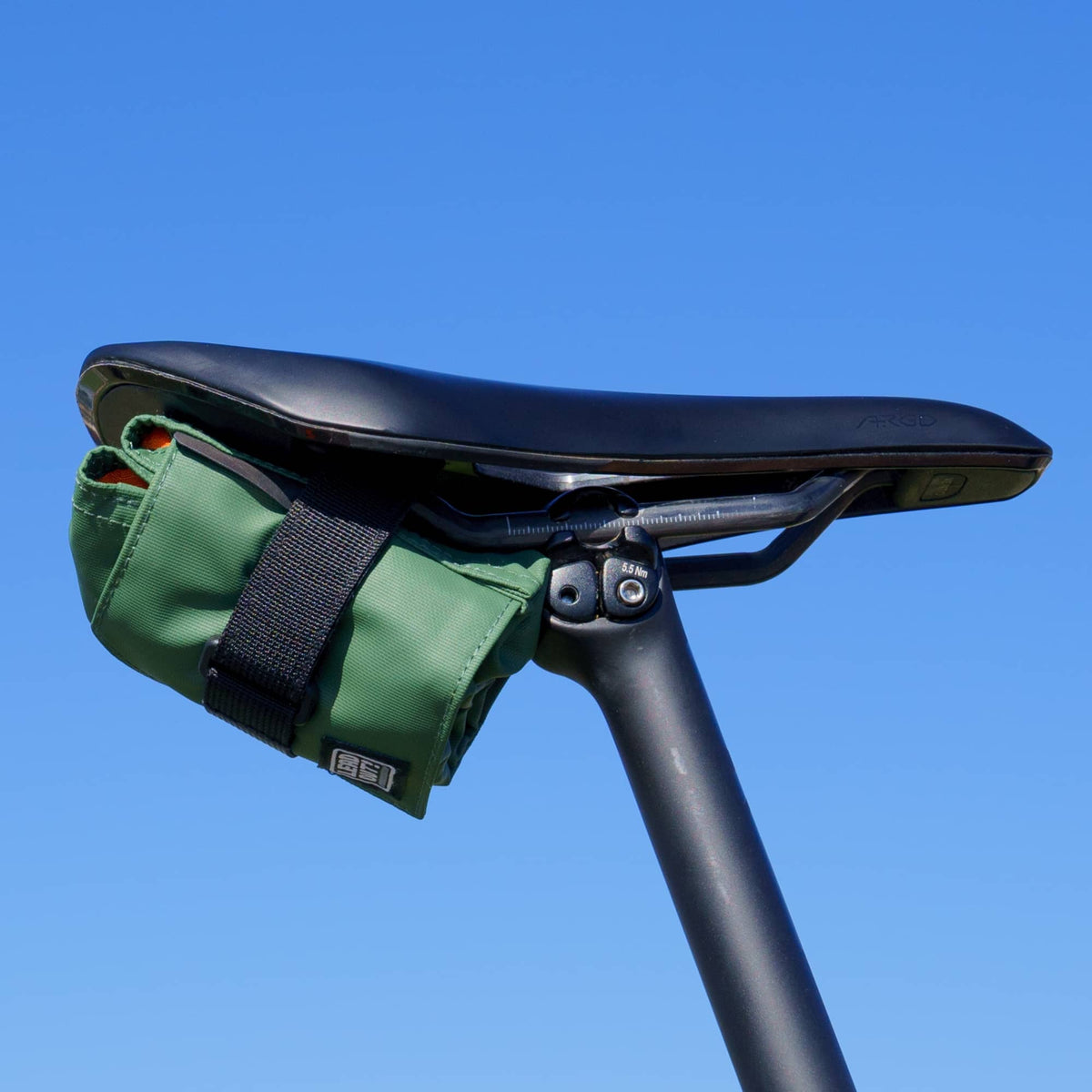 Lead Out! Bicycle Saddle Bag - Olive | CYCLISM