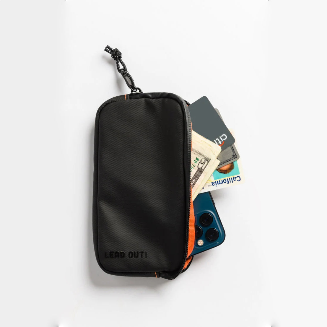 Lead Out! Ride Wallet - Black | CYCLISM Manila